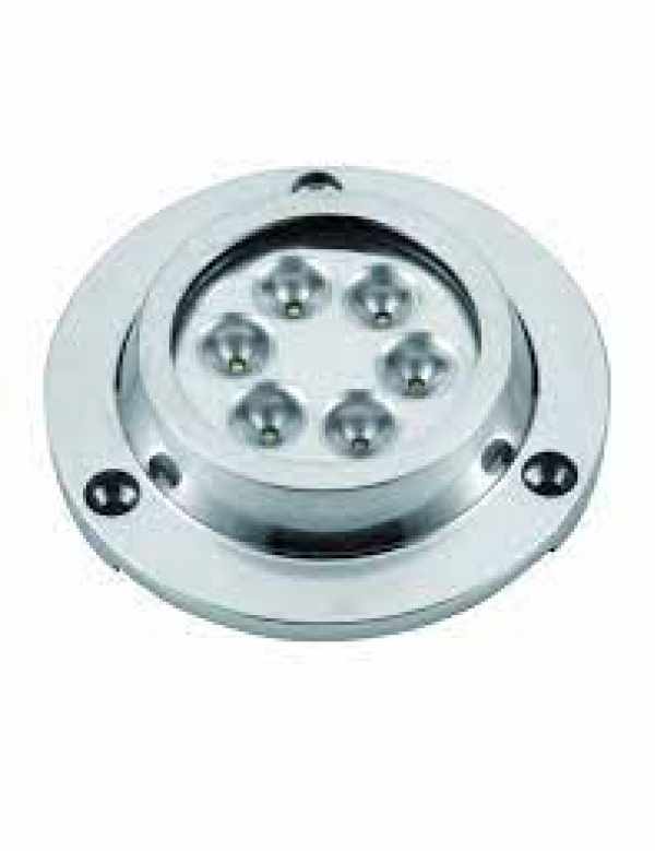 PLAFONIERA 6 LED ABS BIANCO SUBACQUEA